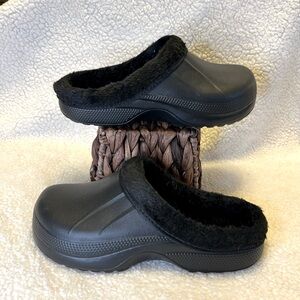 NEW! Fuzzy CROC(like) Slipper/Clog / Sz 7